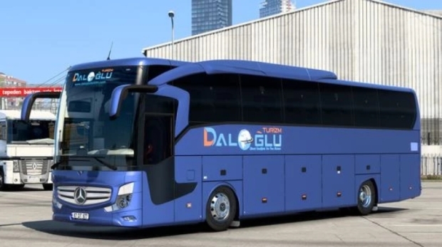 ETS2 - Mercedes Benz Travego 15SHD Daloglu Turizm Kaplamasi Skin