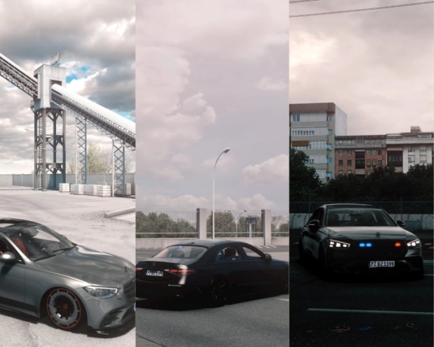 ETS2 - Mercedes W223 Mega
