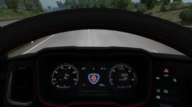 ETS2 - Next Gen Scania Custom Dash