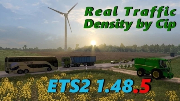 ETS2 - Real Traffic Density V1.48.b