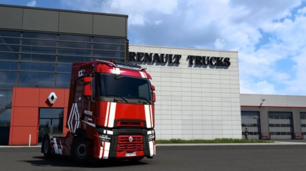 ETS2 - Renault Range T EVO Cumhuriyet 100 Skin