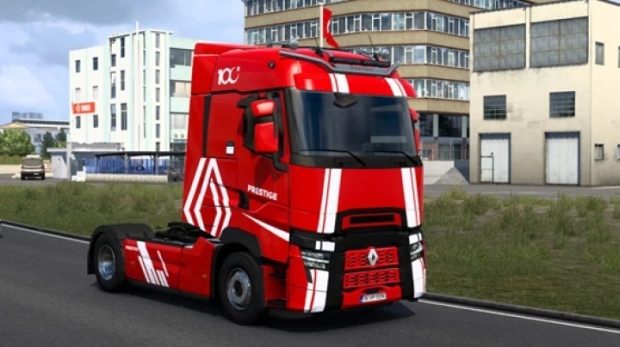 ETS2 - Renault T High Turkiye 100. Yil Ozel Skin