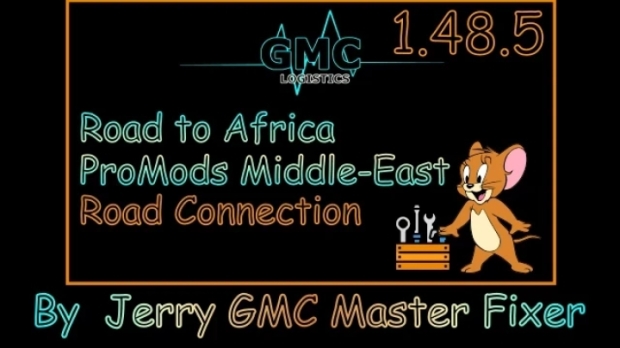 ETS2 - Road to Africa - ProMods Middle-East Road Connection V1.0