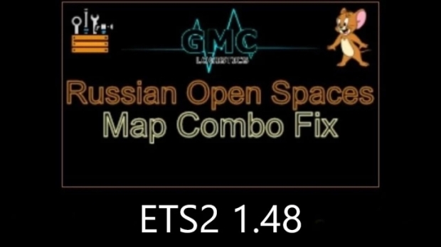 ETS2 - Russian Open Spaces Map Combo Fix V1.0