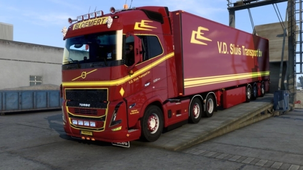 ETS2 - Sanax Volvo FH 2022 Van der Sluis Skin