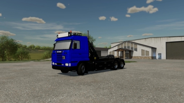 FS22 - Scania 143M V8 Hooklift V1.0