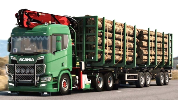 ETS2 - Scania NG Doll Long Wood Chassis Addon
