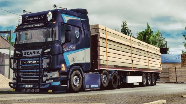 ETS2 - Scania NG L6&V8 Open Pipe (AT Gearbox) V1.2