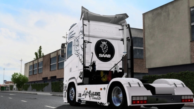 ETS2 - Scania NG Vabis Skin V8