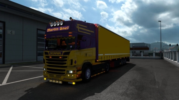 ETS2 - Scania R450 Martin Snel V6.0