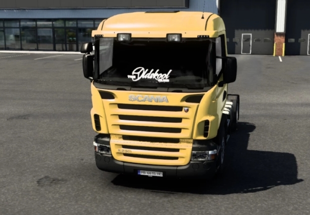 ETS2 - Scania RJL The OldSkool Club Sticker