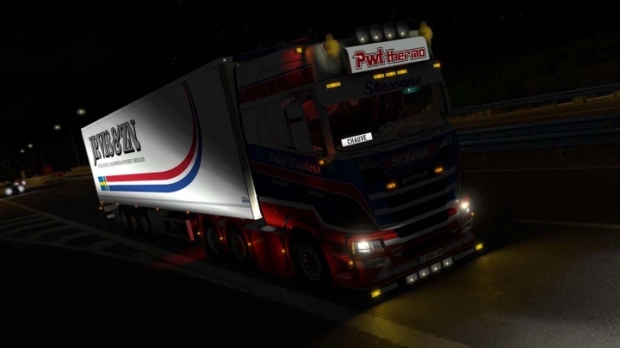 ETS2 - Scania S500 PWT Stessens + JP Vis Trailer V5.0