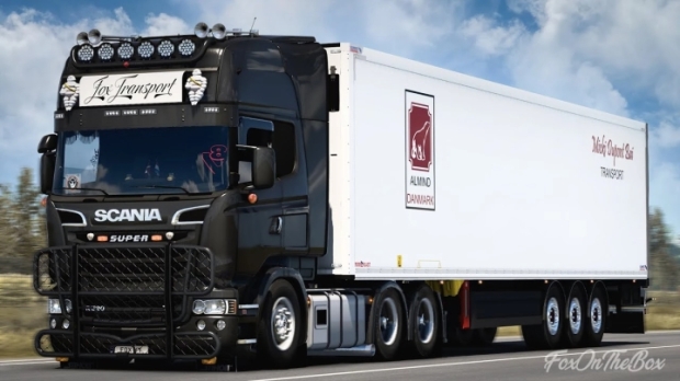 ETS2 - Scania V8 Open Pipe Sound SJ Concept V0.2