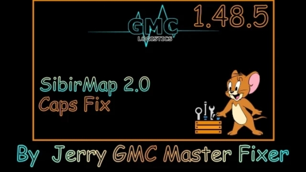 ETS2 - SibirMap 2.0 Caps Fix V1.0