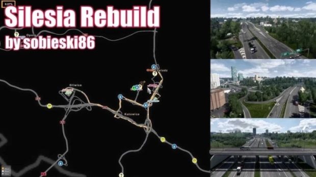 ETS2 - Silesia Rebuild in Poland V1.4.0