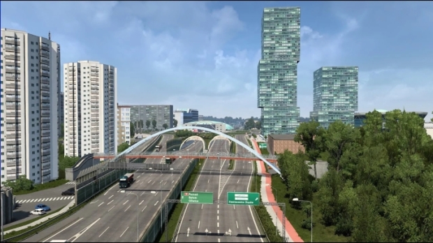 ETS2 - Silesia Rebuild - Poland Rebuilding Addon V1.4
