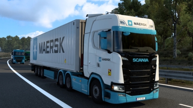 ETS2 - Skin Maersk Krone Dry Liner V1.0
