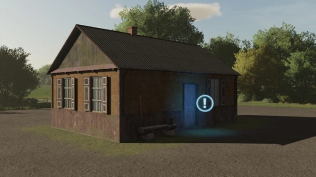 FS22 - Small Polish Wooden House V1.0