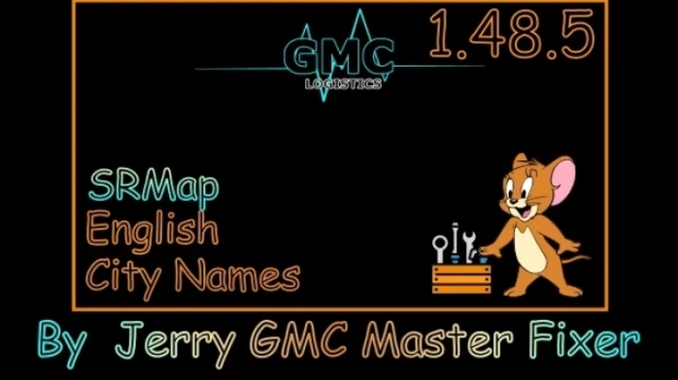 ETS2 - SRmap English City Names V1.0