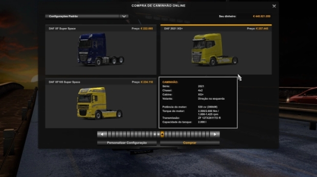 ETS2 - Supplemental Tank 2000 Liters for All Trucks V1.0