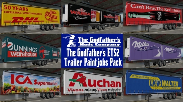 ETS2 - Trailer Paintjobs Pack V1.0