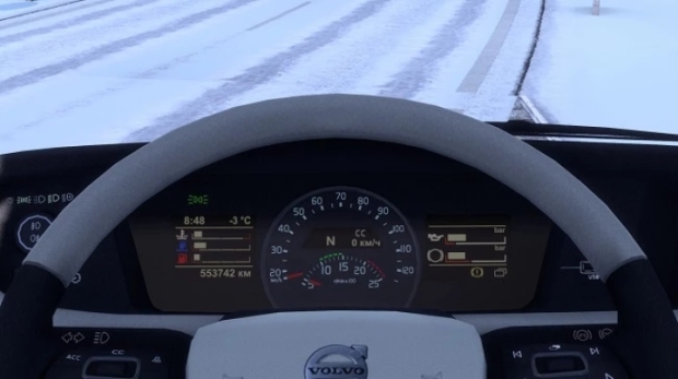ETS2 - Volvo FH 2012 Improved Dashboard