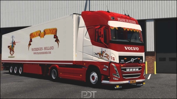 ETS2 - Volvo FH5 + Trailer Frank de Ridder V2.0