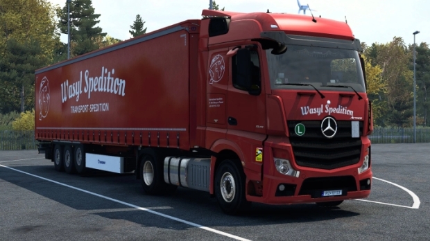 ETS2 - Wasyl Spedition Paint Jobs Pack V1.0