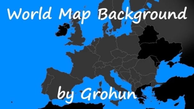 ETS2 - World Map Background