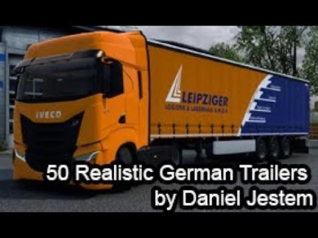 ETS2 - 50 Realistic German Trailers