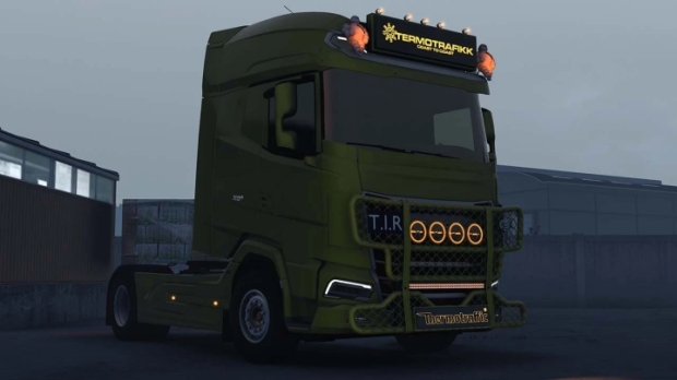 ETS2 - Bull Bar For Daf 2021 XF,XG & XG+