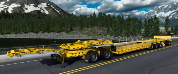 ATS - BWS Rigid Neck Lowboy Trailer V3.1