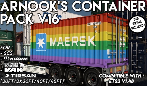 ETS2 - Containers Pack Project V16.0