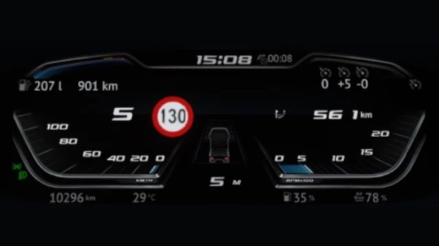 ETS2 - DAF XG-XG+-XD Improved Dashboard V1.2.6