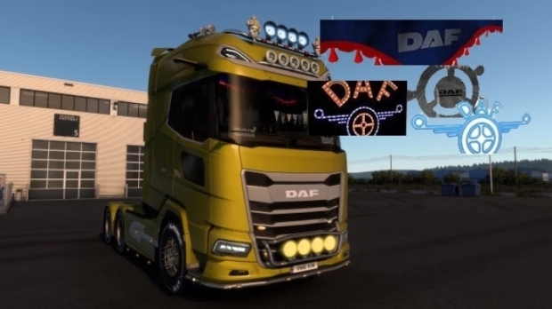 ETS2 - DAF XG-XG+-XD SCS Tuning Pack V1.1.3