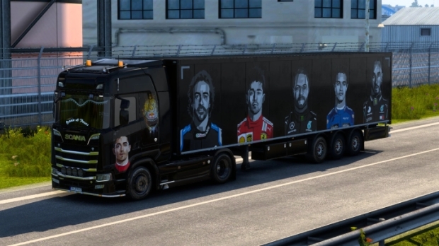 ETS2 - F1 Driver Skin Pack V1.6