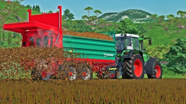 FS22 - Farmtech Superfex 1200 Manure Spreader/Trailer V1.0