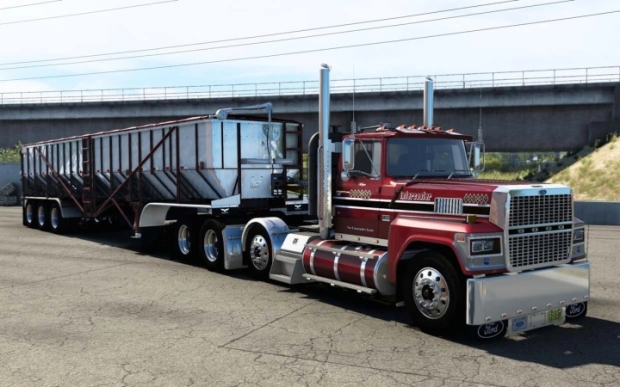 Ats Ford Ltl 9000 Truck V46 American Truck Simulator Modsclub