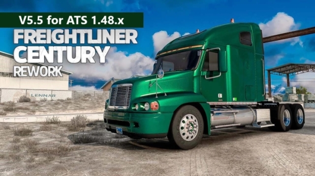 Ats Freightliner Century Class V55 American Truck Simulator Modsclub