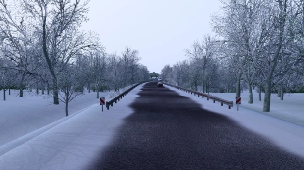 ETS2 - Frosty Winter Weather Mod V9.6