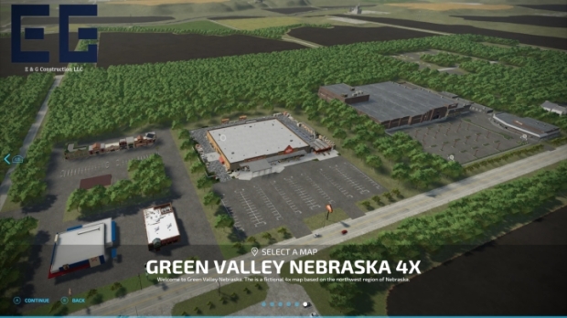 FS22 - Green Valley Nebraska 4X Edit V1.0