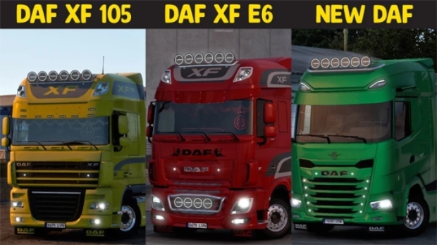 ETS2 - Kriechbaums Paccar MX 13 for DAF Trucks V3.1