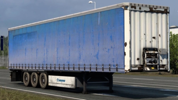ETS2 - Krone Profiliner Dirty Blue Skin