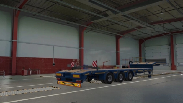 ETS2 - Long Vehicle Mudflap Pack for SCS Trailers