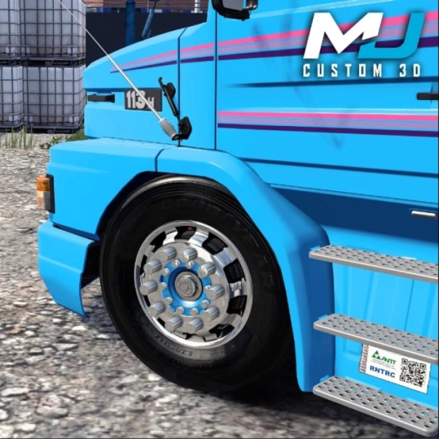 ETS2 - M Custom 3D Pack De Rodas Para
