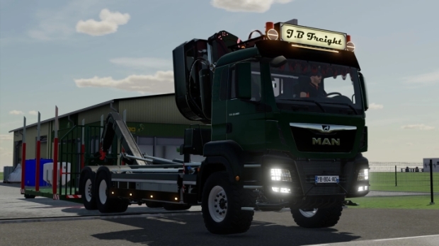 FS22 - MAN TGS HKL + Crane (Edit) V1.0