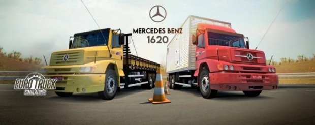 ETS2 - MB L1620 Rotas Brasil