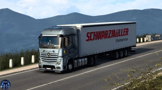 ETS2 - Mercedes Actros MP4 Reworked V3.5