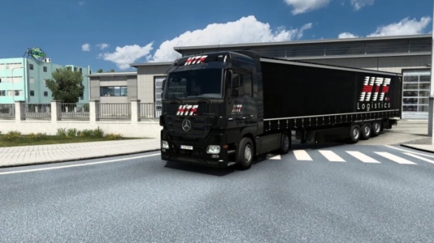 ETS2 - Mercedes HTF Logistics Combo Skin