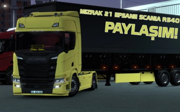 ETS2 - Mizrak 21 Scania R540 Truck